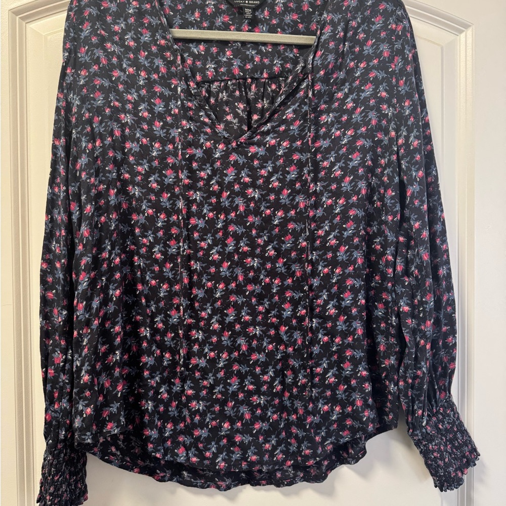 Lucky Brand Floral Blouse